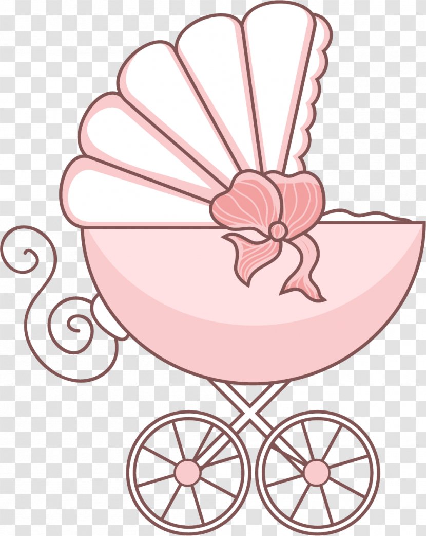 Cartoon Baby Stroller - Furniture - Bicycle Transparent PNG