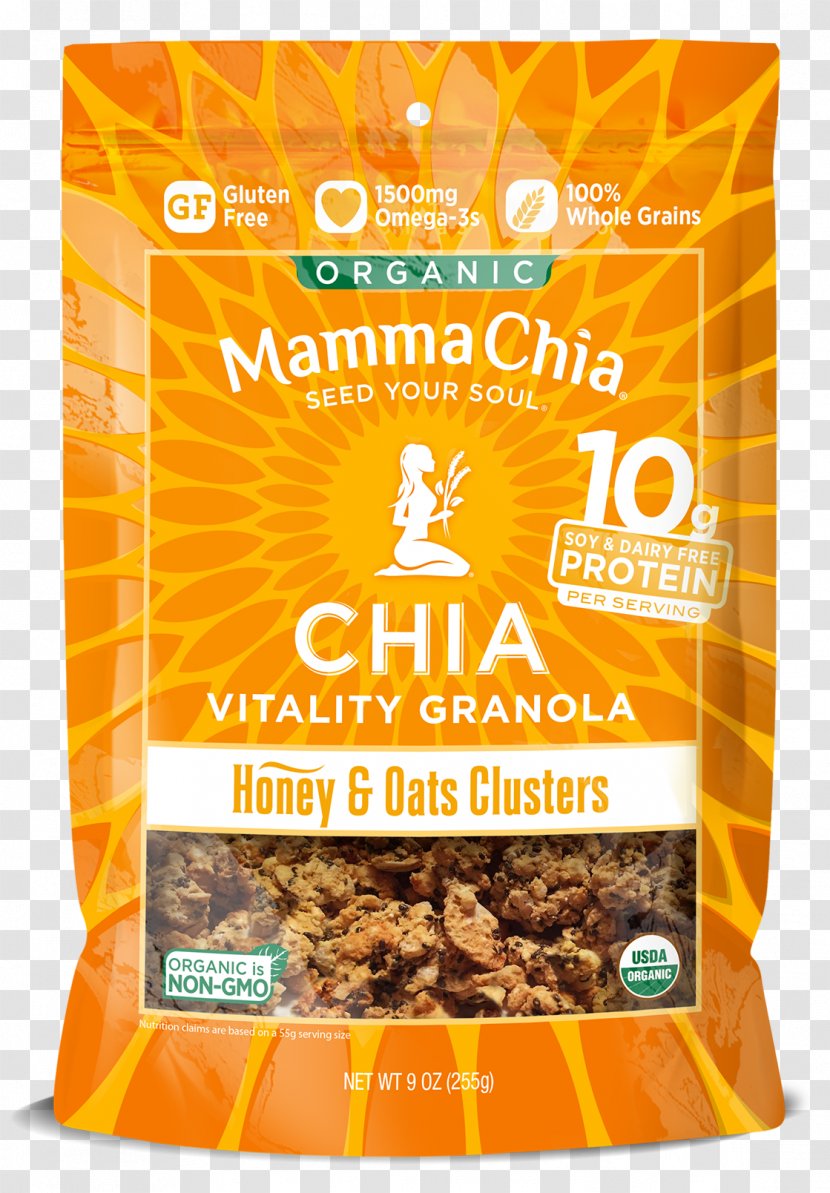 Muesli Breakfast Cereal Organic Food Chia Seed - 100 Percent Fresh Transparent PNG