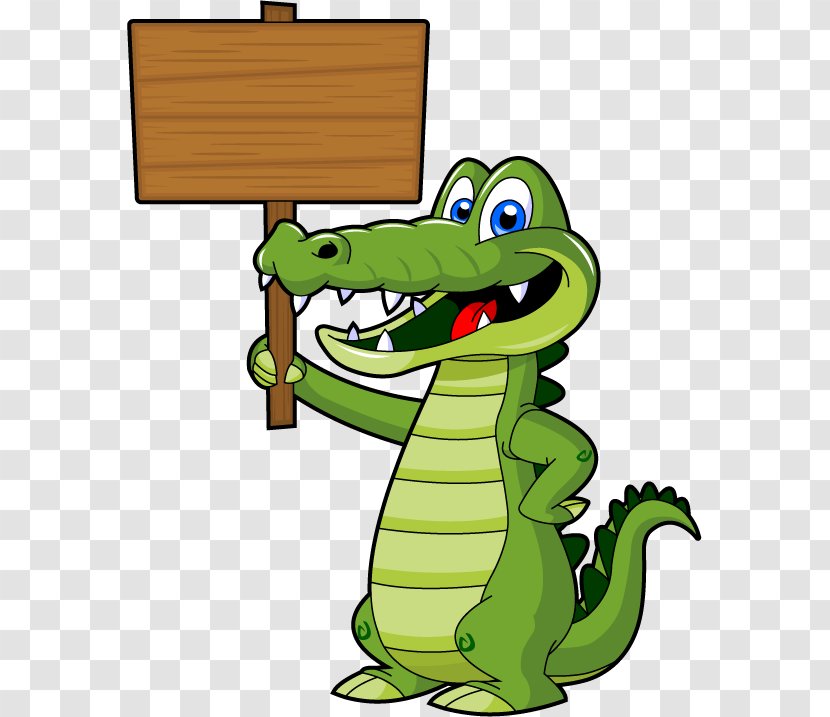 Alligator Crocodile Cartoon Clip Art - Reptile Transparent PNG