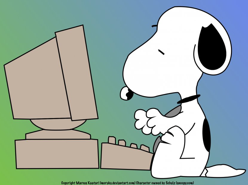 Snoopy Woodstock Desktop Wallpaper Computer Peanuts - Cartoon Transparent PNG