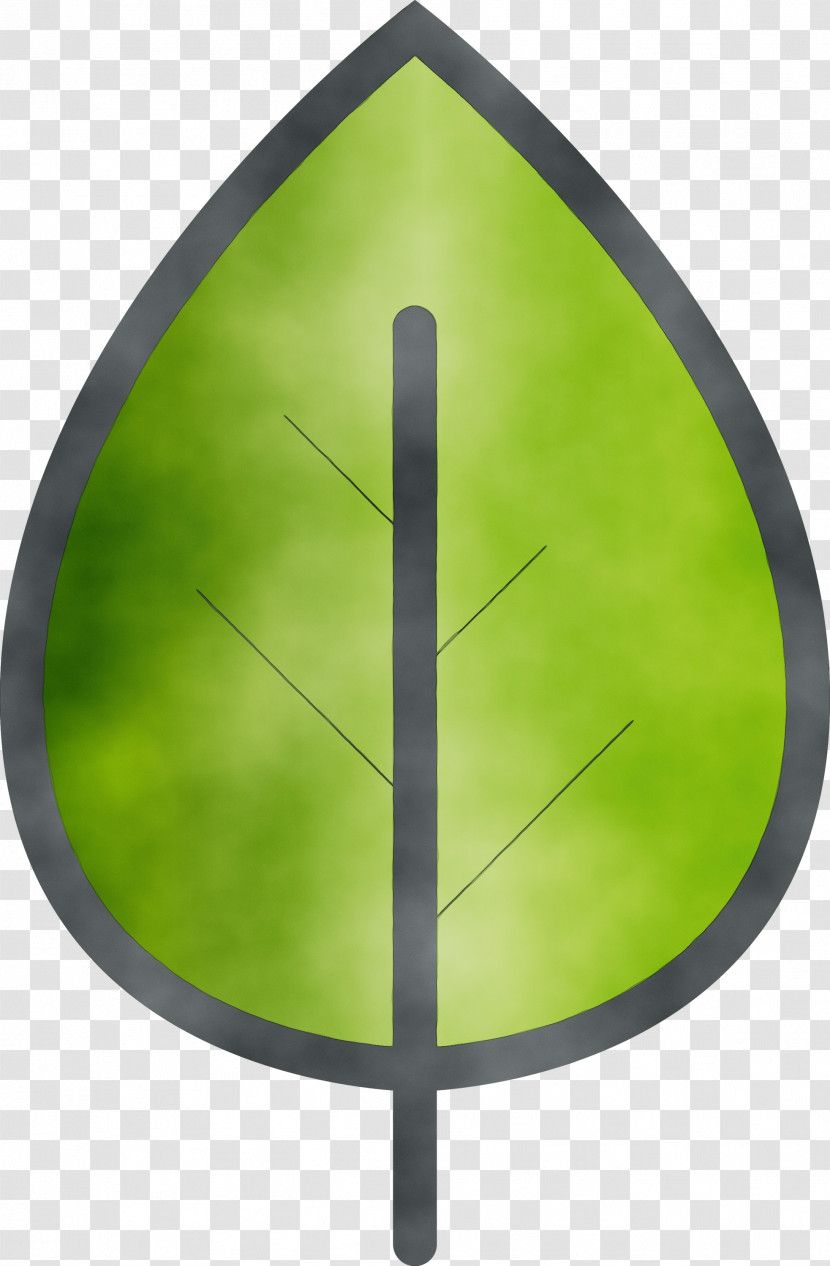 Green Leaf Sign Clock Plant Transparent PNG