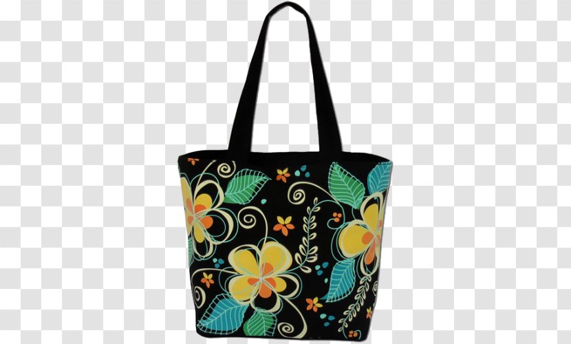 Tote Bag Handbag Zipper Palm Beach Outdoor Fabric (D4401) - Diaper - Plumeria Transparent PNG