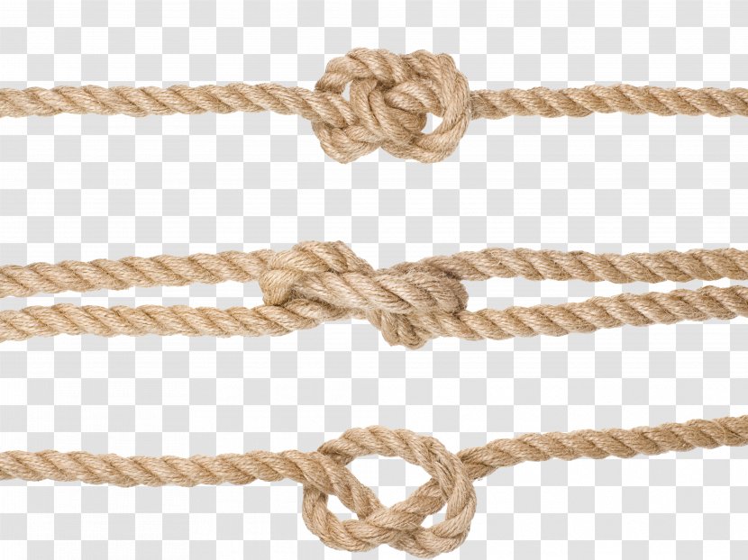 Rope Knot Hemp - Shoelace - Knotted Transparent PNG