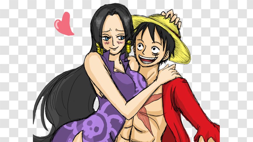 Monkey D. Luffy Boa Hancock Nami One Piece - Heart - Shi Tzu Transparent PNG