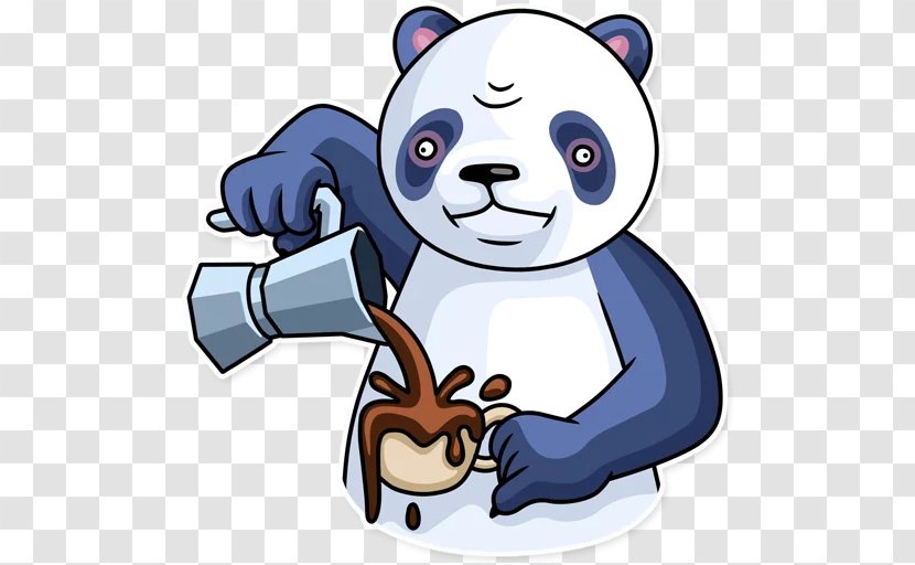 Bear Giant Panda Clip Art Sticker Mammal - Crisis Transparent PNG