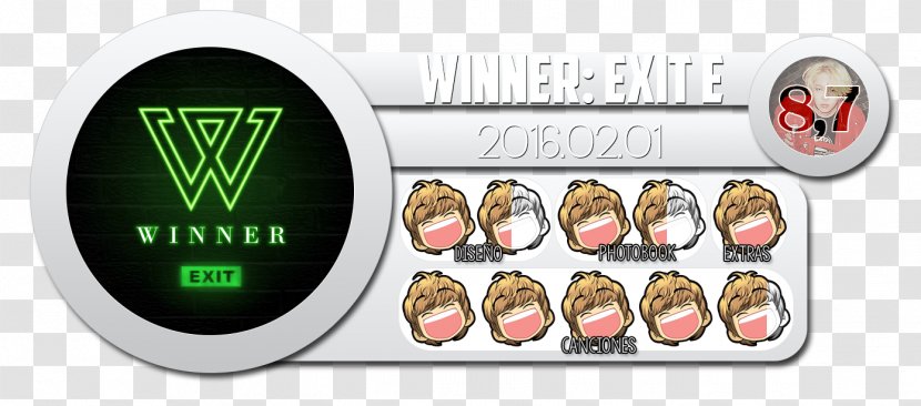 Exit : E WINNER YG Entertainment Smiling Angel Brand - Winner Transparent PNG