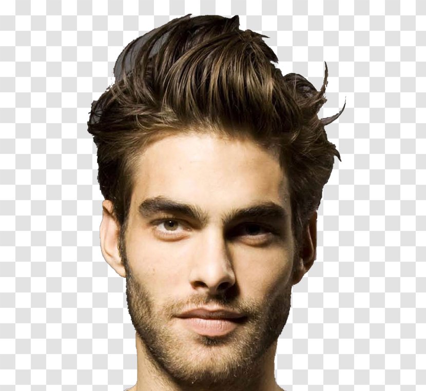 Jon Kortajarena Model Brown Hair Cosmetologist Quiff - Cheek Transparent PNG