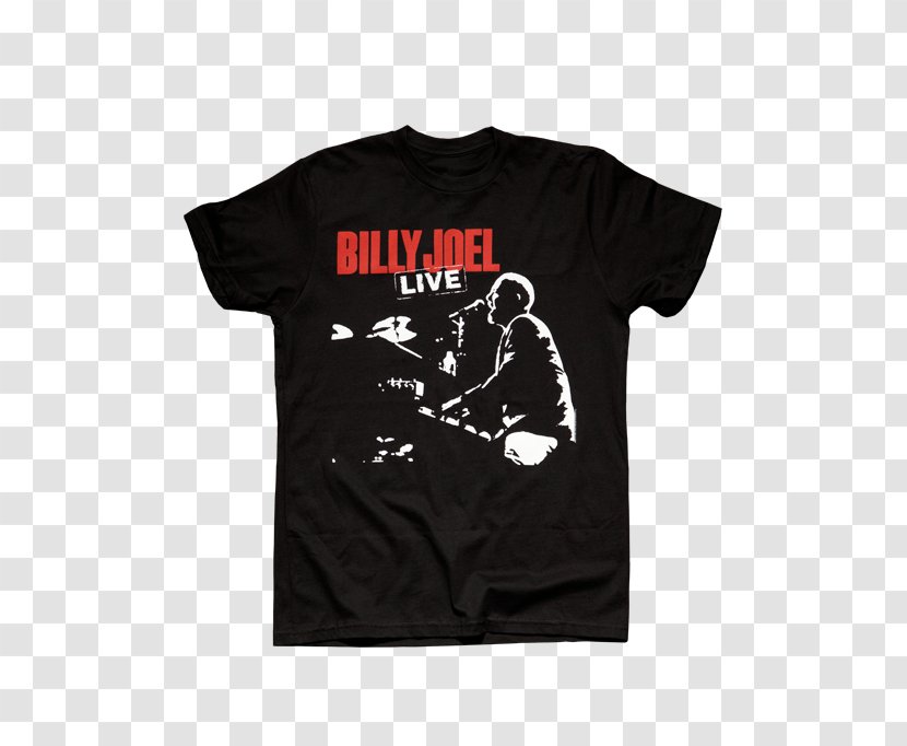 T-shirt Madison Square Garden 12 Gardens Live Billy Joel In Concert Album - Silhouette - Silhoutte Man Transparent PNG