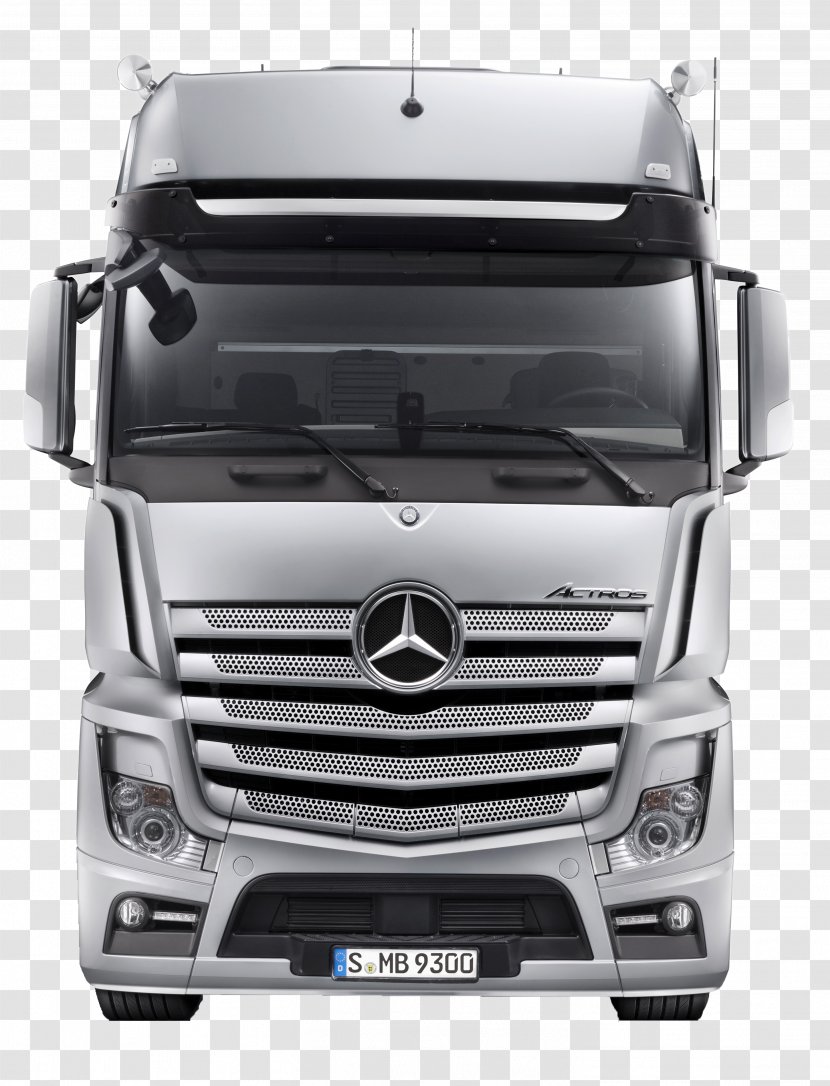 Mercedes-Benz Actros Car Short Bonnet Trucks Vito - Metal - Mercedes Truck Transparent PNG
