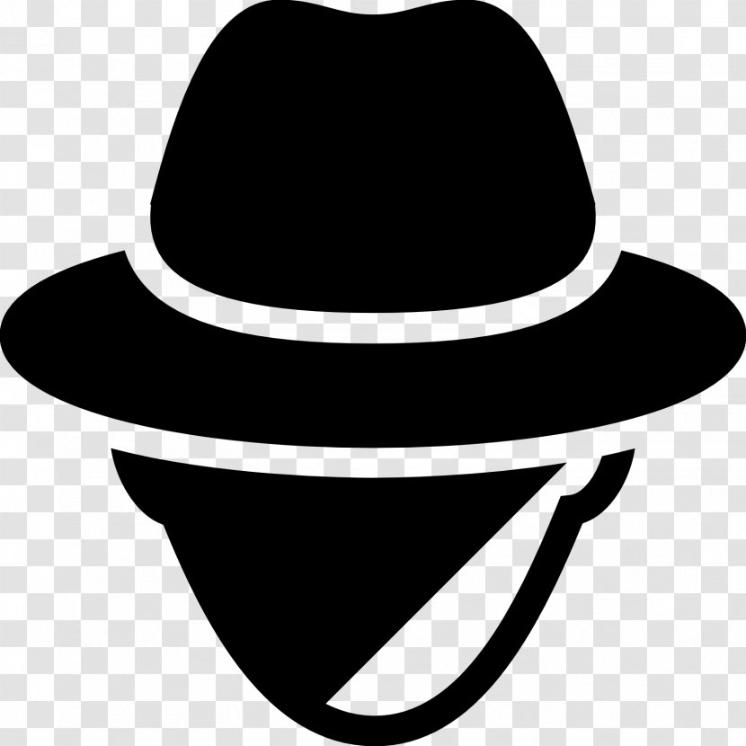 Clip Art - Fedora - Film Noir Transparent PNG