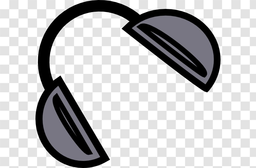 Headphones Clip Art - Picture Of Head Phones Transparent PNG