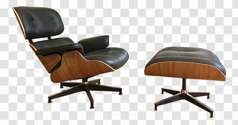Eames Lounge Chair Charles And Ray Herman Miller The Local Vault - Foot Rests Transparent PNG
