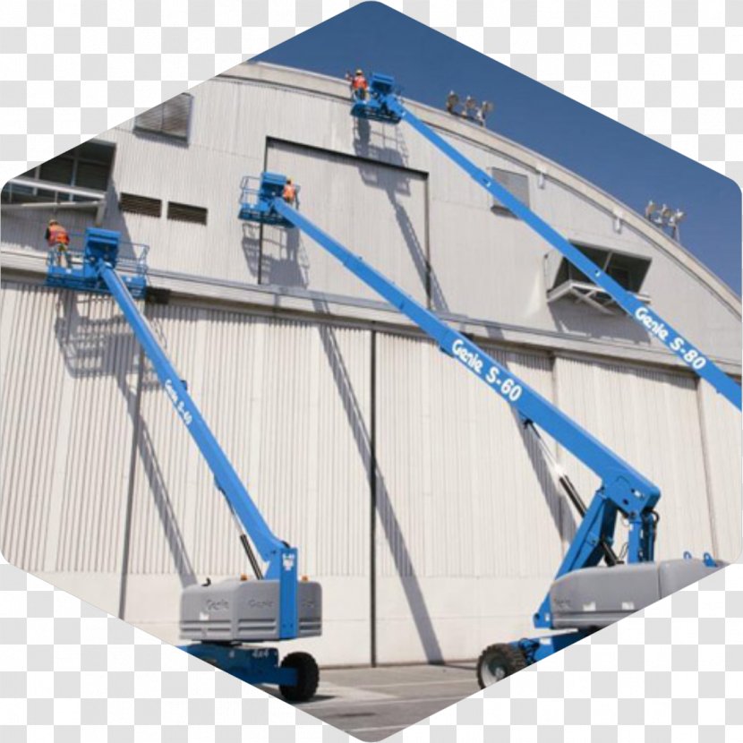 Genie Aerial Work Platform Elevator Architectural Engineering Telescoping - Structure Transparent PNG