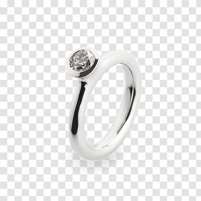 Wedding Ring Silver Body Jewellery - Jewelry Transparent PNG