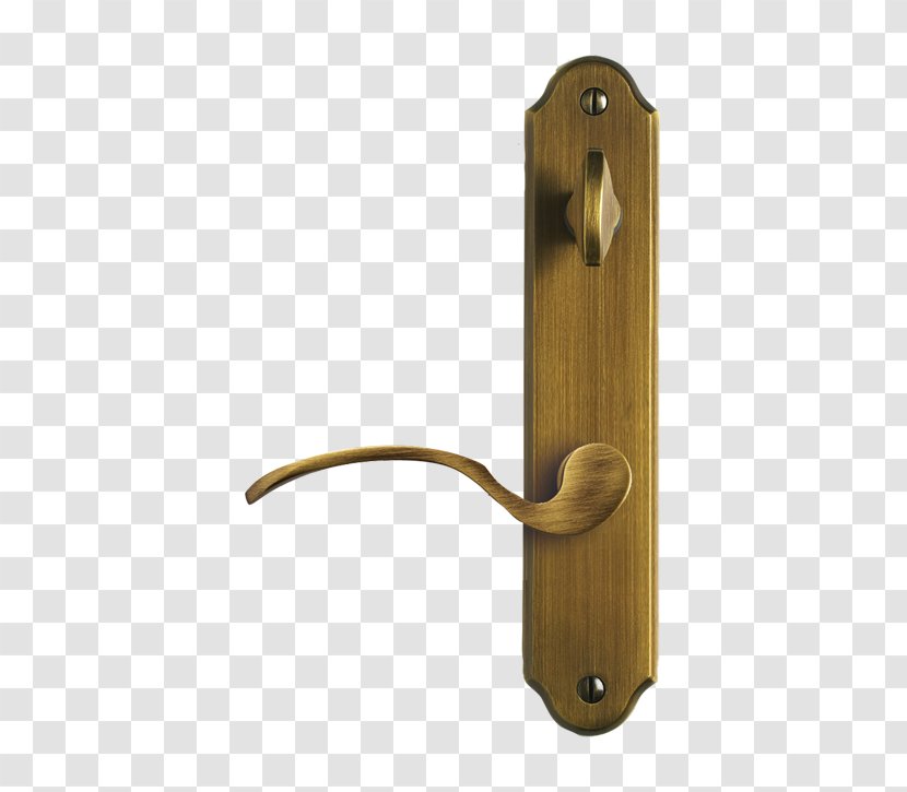 Door Handle Lock - Wood - Design Transparent PNG
