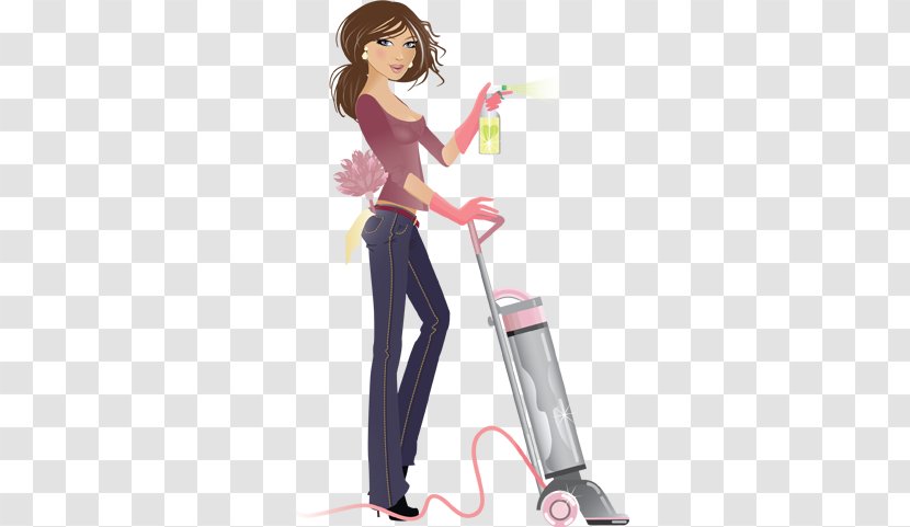 Maid Service Cleaner Housekeeping Cleaning - Watercolor - Flower Transparent PNG