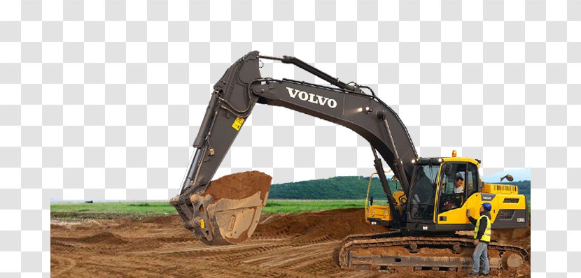 Excavator Heavy Equipment - Mechanical Digging Transparent PNG