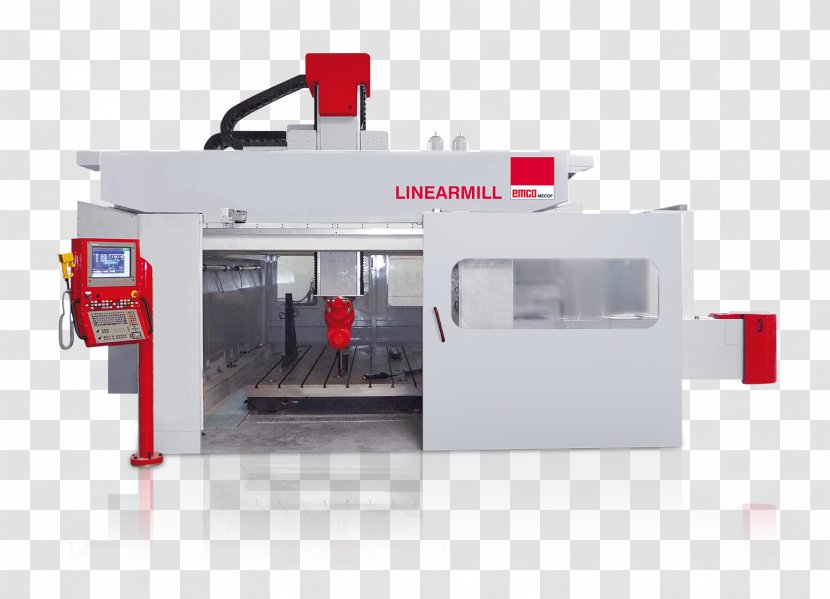 Milling Machine Lathe Computer Numerical Control - Tool - Machining Transparent PNG