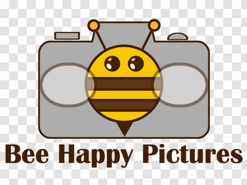 Happiness Logo Bee Smiley - Design Transparent PNG