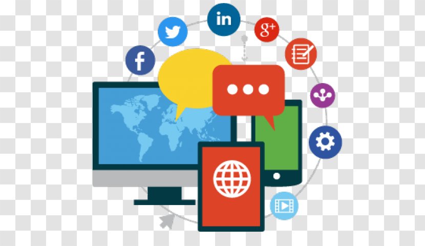 Social Media Marketing Digital NetLZ Consulting - Sosial Vector Transparent PNG