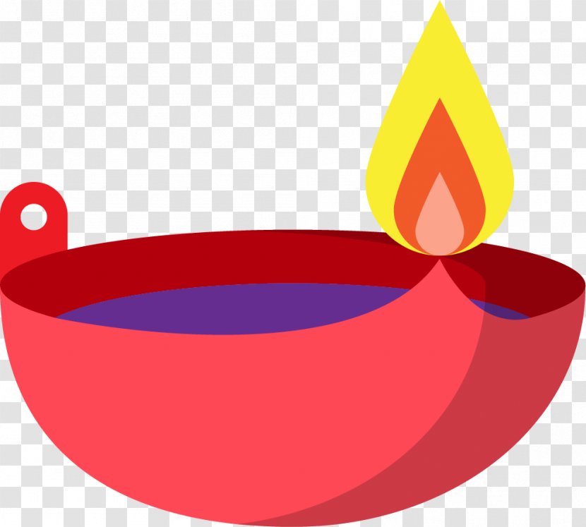 Candle Cartoon Clip Art - Animation - Red Oil Lamp Of Eid Al Fitr Transparent PNG
