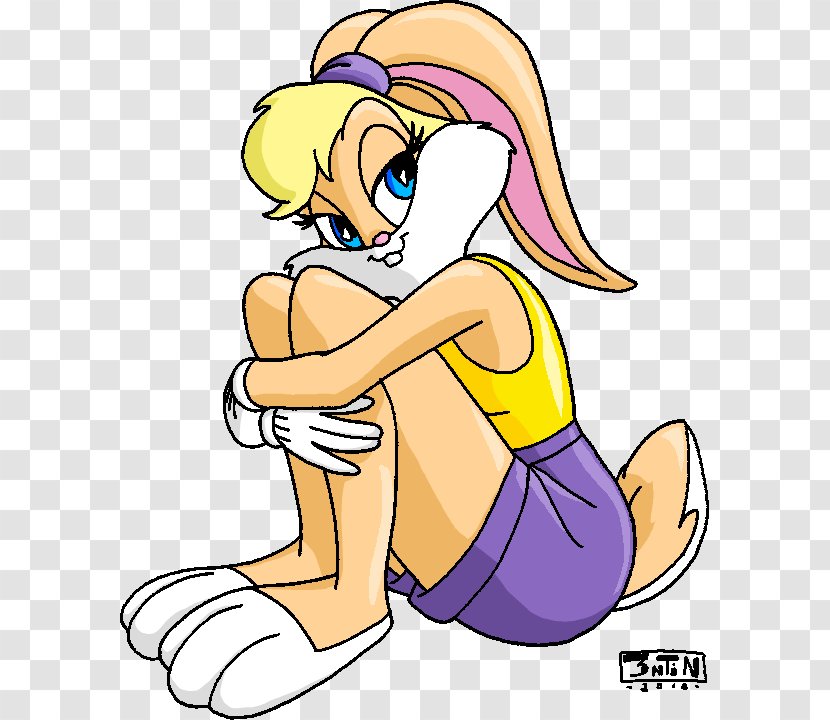 Bugs Bunny & Lola Bunny: Operation Carrot Patch Babs Buster - Watercolor - Rabbit Transparent PNG