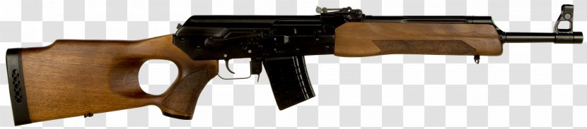 Trigger Gun Barrel Firearm Vepr Weapon - Flower Transparent PNG