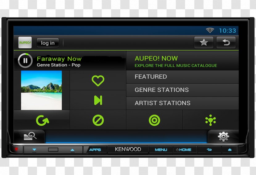 Automotive Navigation System GPS Systems Vehicle Audio Kenwood Corporation Head Unit - Gps - Car Transparent PNG