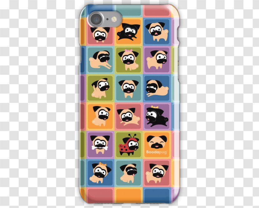 Pug Puppy IPhone 6 8 Color - Blue Transparent PNG