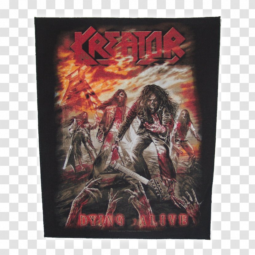 Kreator Dying Alive DVD Nuclear Blast Thrash Metal - Cartoon - Dvd Transparent PNG