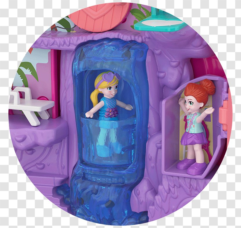 PollyWorld Polly Pocket Doll Playset Mattel - Barbie Transparent PNG