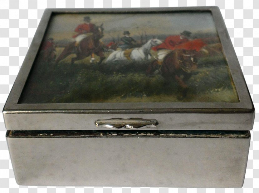 Painting Box Chairish Casket Ruby Lane - Hand-painted Boxes Transparent PNG