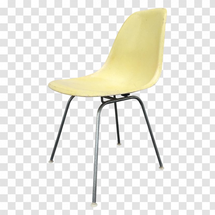 Eames Fiberglass Armchair Plastic Charles And Ray - Chair Transparent PNG