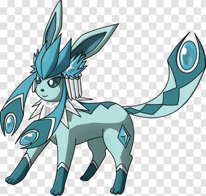 Glaceon Pokémon GO Battle Revolution Flareon - Watercolor - Miracle Transparent PNG