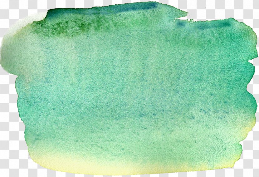 Watercolor Painting Blue Pen - Ink - Effect Transparent PNG