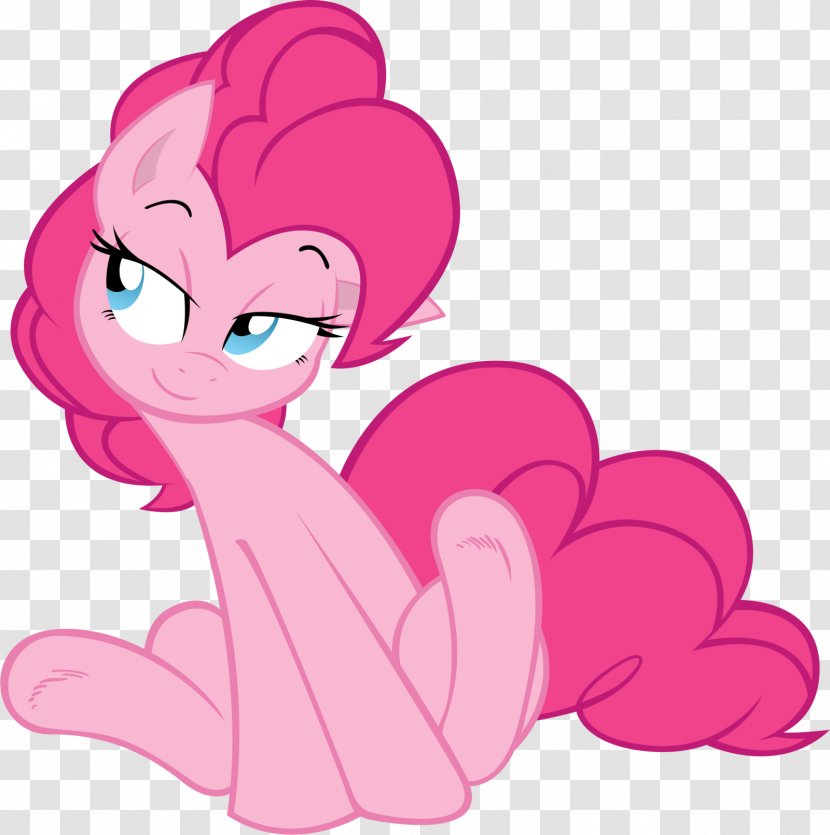 Pinkie Pie Twilight Sparkle Pony Applejack Rainbow Dash - Silhouette Transparent PNG