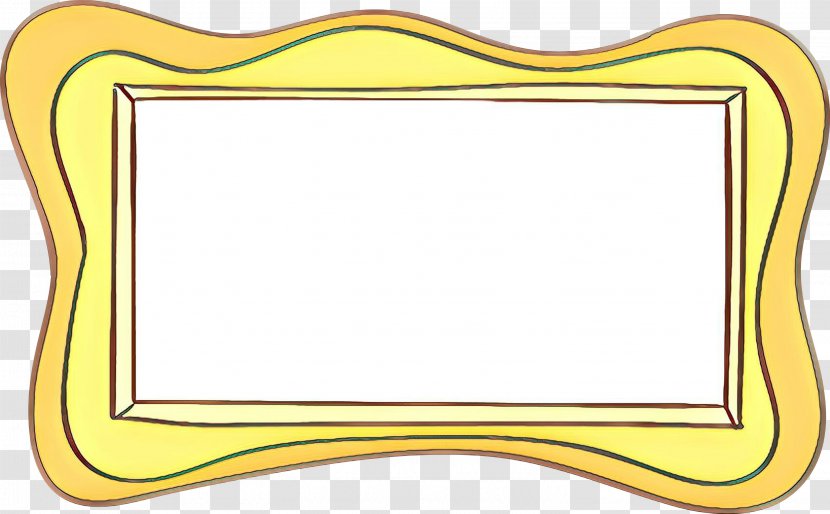 Background Yellow Frame - Logo - Rectangle Picture Transparent PNG