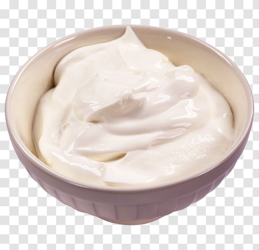 Cream Smetana Fermented Milk Products Food - Toppings Transparent PNG