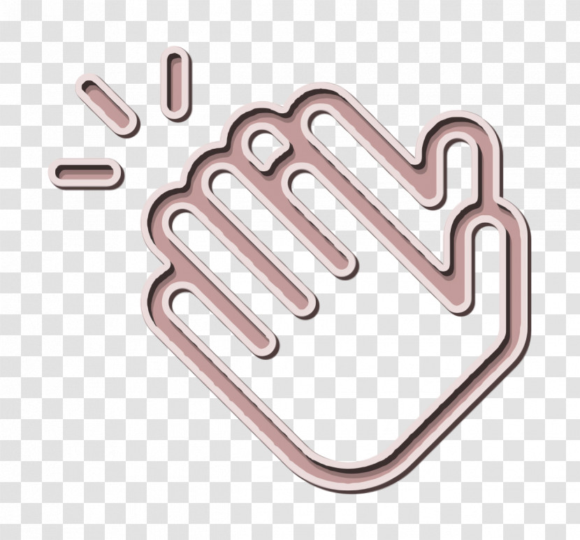 Clapping Icon Hands And Gestures Icon Charity Icon Transparent PNG
