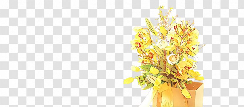 Floral Flower Background - Vase - Wildflower Bouquet Transparent PNG