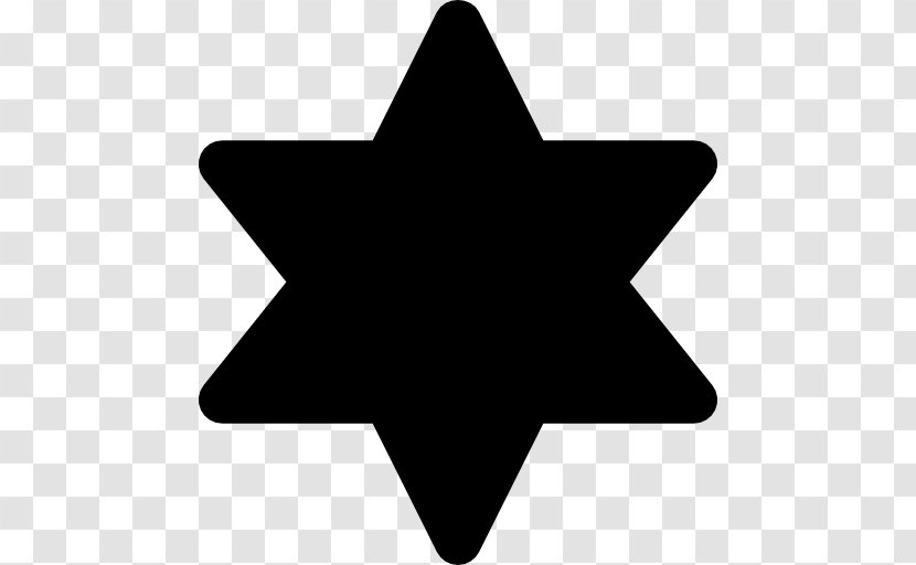 Star Of David Symbol Yellow Badge Jewish People Transparent PNG