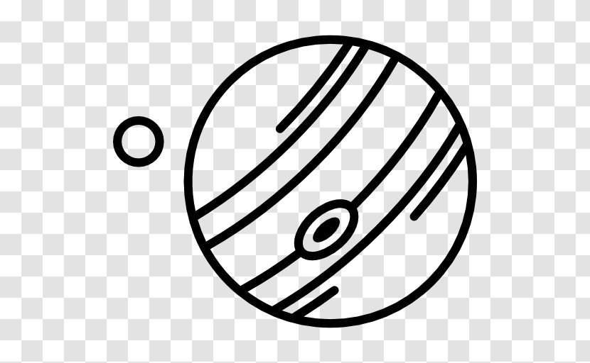 Jupiter - Line Art - Postscript Transparent PNG