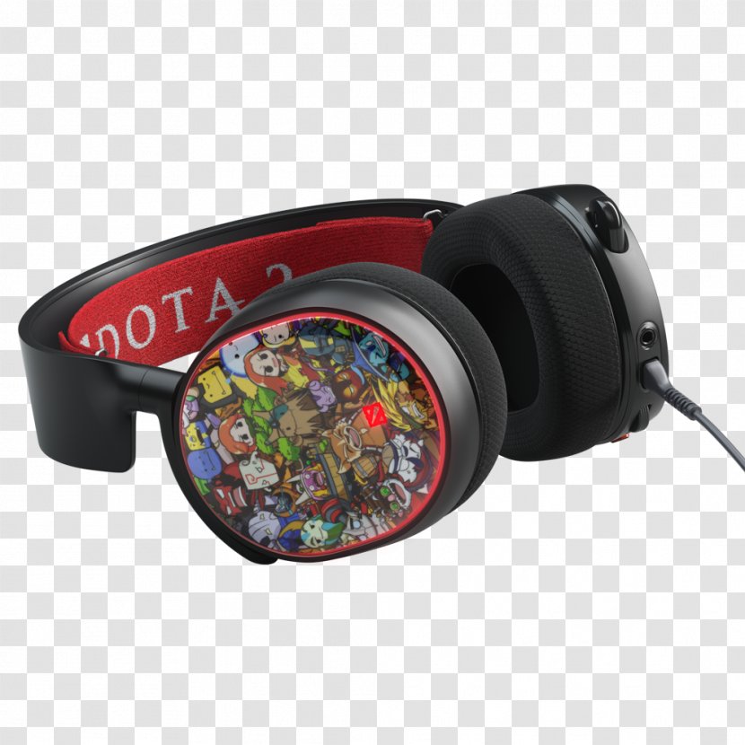 Headphones Dota 2 SteelSeries Arctis 5 Game - Steelseries Kana Transparent PNG