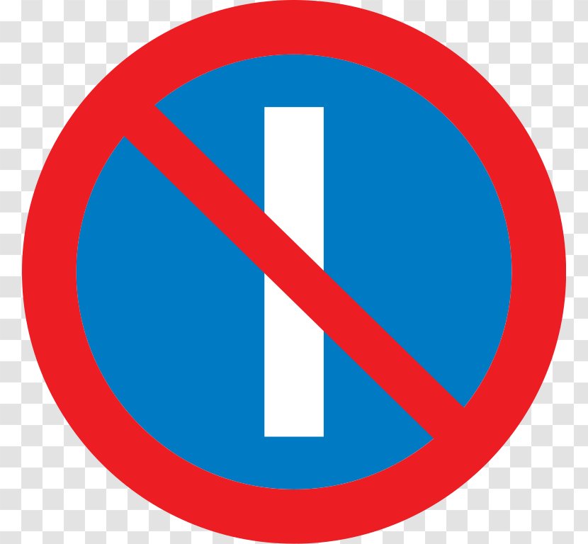 Prohibitory Traffic Sign Parking - Trademark - Park Road Transparent PNG