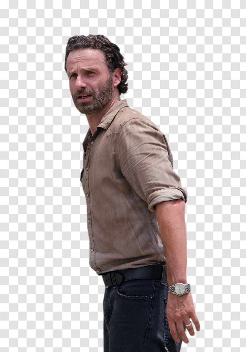 Rick Grimes The Walking Dead - T Shirt - Season 4 Carl Daryl DixonThe Transparent PNG