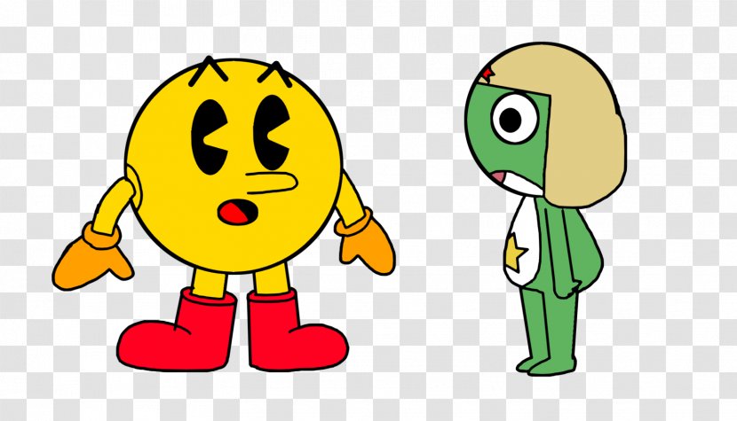 Pac-Man Keroro 12 Sgt. Frog Art - Mine Yoshizaki - Pac Man Transparent PNG