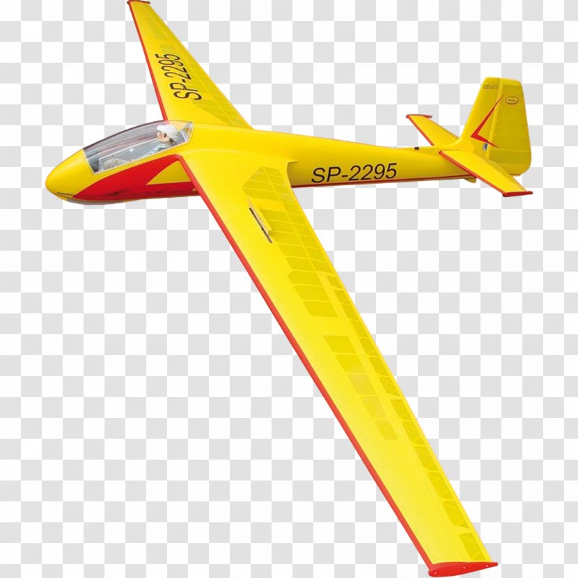 Motor Glider Radio-controlled Aircraft Propeller Monoplane - Radio Controlled Transparent PNG
