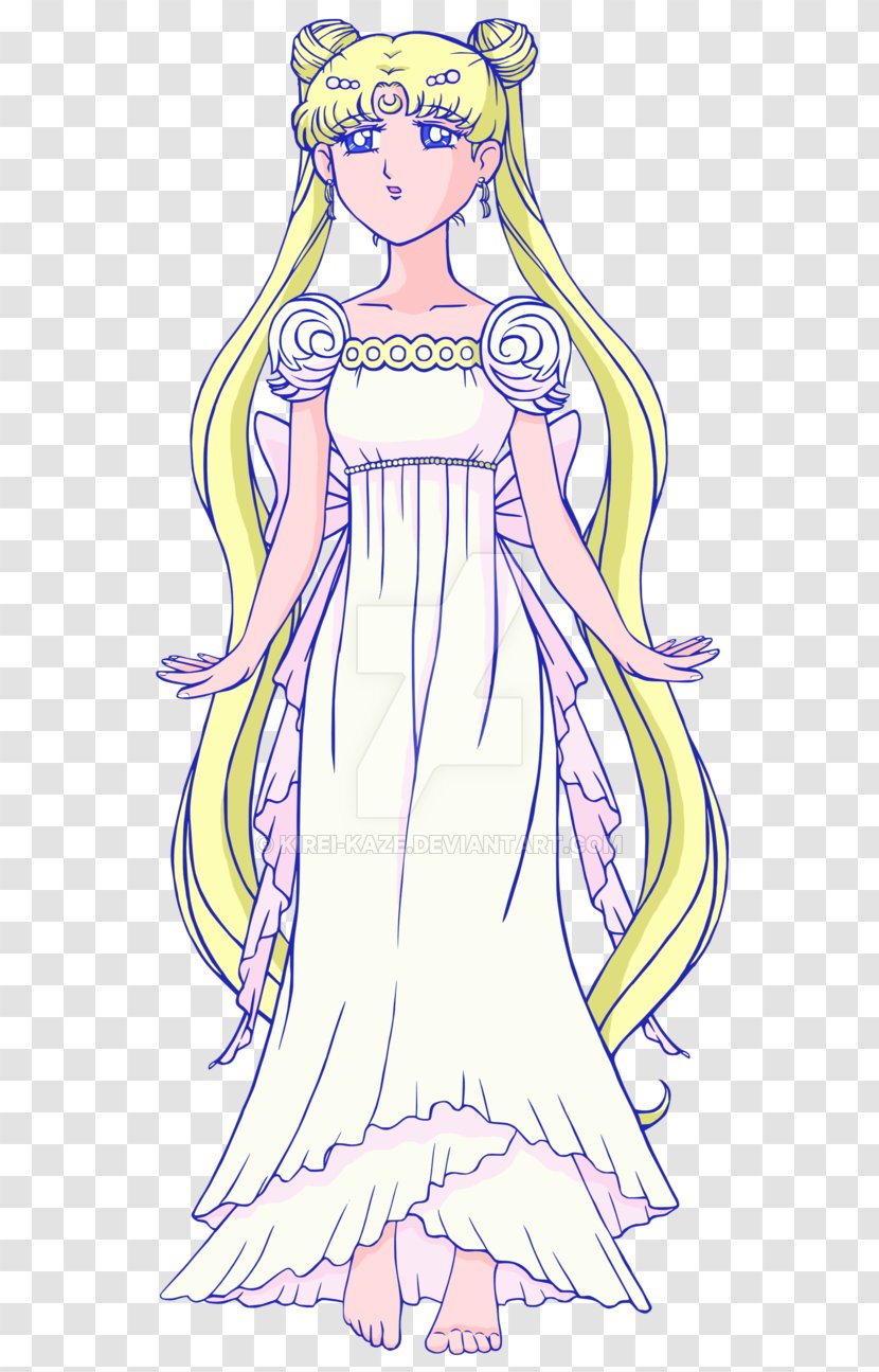 Woman Dress Line Art Clip - Watercolor Transparent PNG