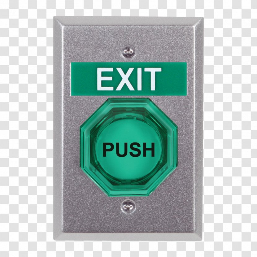 STI Push-button Safety Technology International Inc. Electrical Switches - Sensor - Exit Transparent PNG