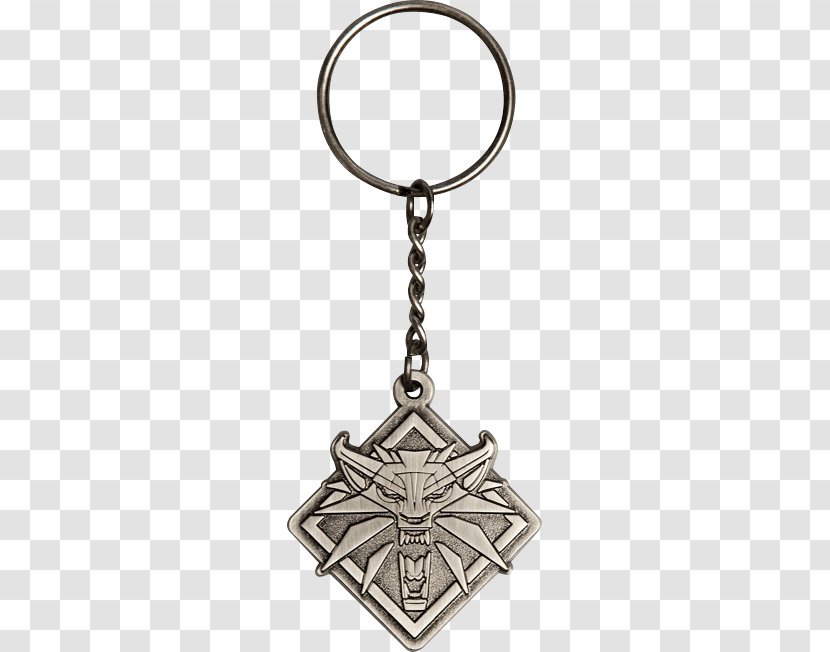 The Witcher 3: Wild Hunt Witcher: Rise Of White Wolf 2: Assassins Kings Key Chains Video Game - Keychain Shape Transparent PNG